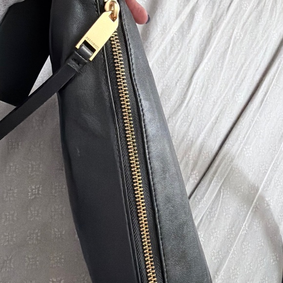 All Saints Black Luna Crossbody Bag - Picture 10 of 11